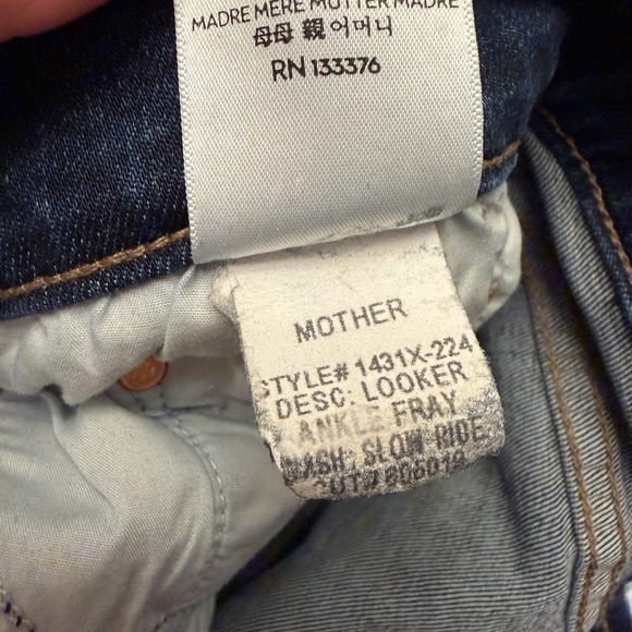 MOTHER looker ankle fray - Picture 7 of 14